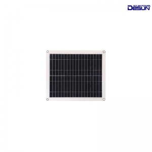 迪晟太阳能板25W多晶硅太阳能发电板 便携式太阳能光伏板 太阳能电池板