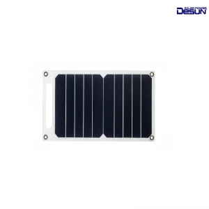 10W便携太阳能充电宝 手机太阳能光伏发电板 单晶太阳能电池板