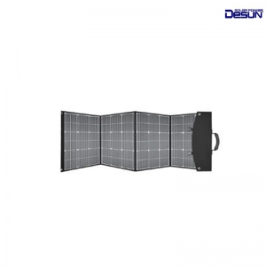 广东200W太阳能折叠充电板 户外露营移动电源充电宝 单晶硅光伏发电板