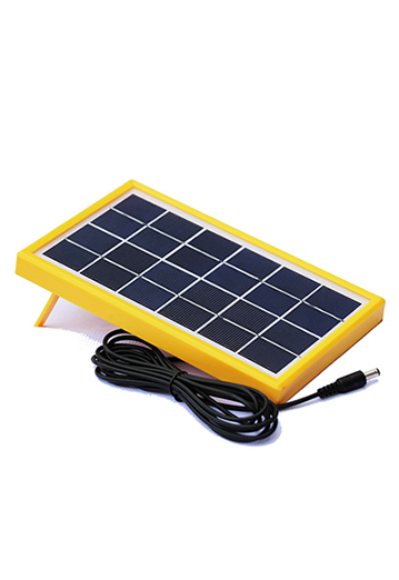 Solar panel camera