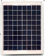 迪晟8W多晶铝合金边框太阳能电池板