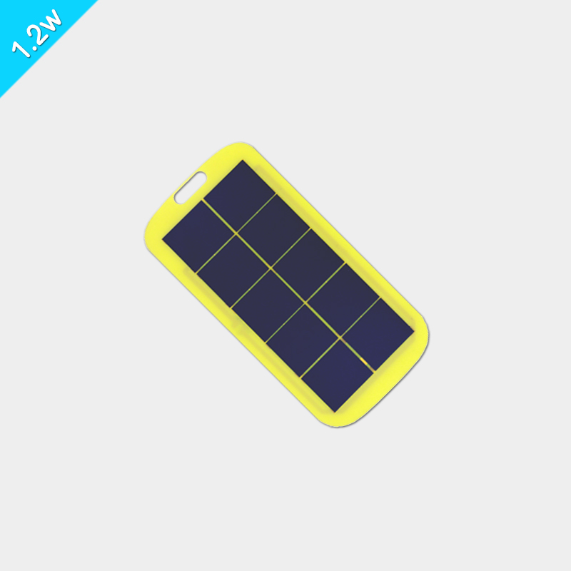 迪晟户外ip65太阳能一体投射草坪灯太阳能板 太阳能贴片电池板光控七彩花园灯太阳能发电板
