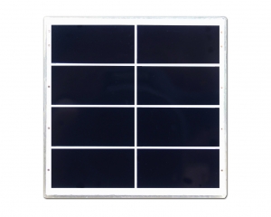 Portable lights solar panels