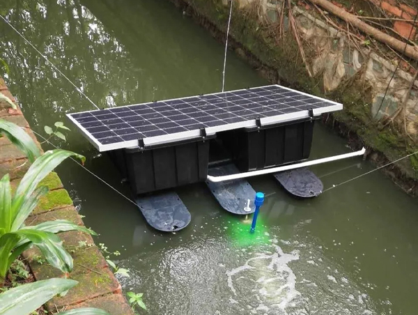 太阳能板在水域检测器的应用