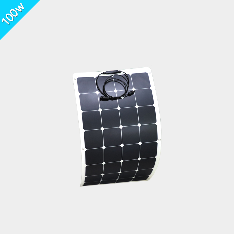 100W柔性太阳能板