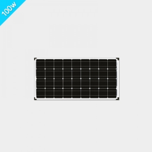 广东100W屋顶单晶太阳能电池板