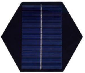 5.5V1.5W六边形多晶太阳能板  灯具太阳能板太阳能光伏板