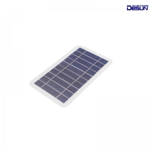 2W5V单晶太阳能板 手机充电器太阳能充电宝 户外便携应急太阳能电池板