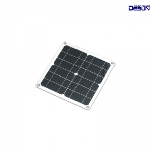 5V10W单晶太阳能板 户外应急便携USB快充充电器太阳能电池板