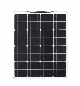 18V50W单晶太阳能板 MC4输出房车轮船光伏太阳能发电板 监控电灯太阳能电池板
