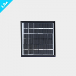 9V3.3W多晶铝边框太阳能光伏充电板