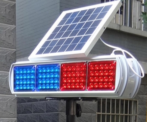 3W交通警示灯太阳能板