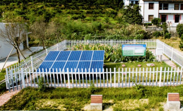 太阳能处污水站