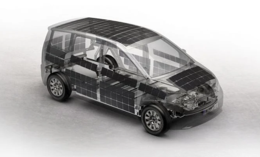 电动汽车太阳能板