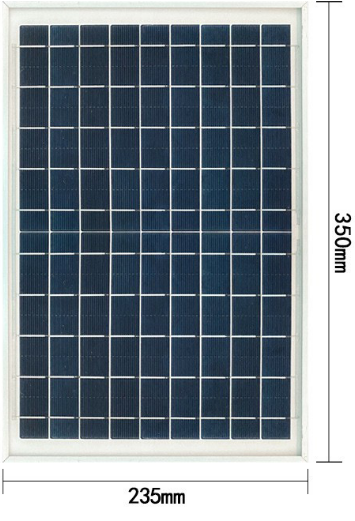 迪晟10W多晶太阳能板