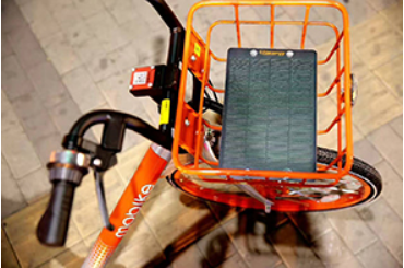 共享单车太阳能板